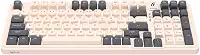 Teclado Gamer Mecanico Aplus Cetus 98 Switches Red Jerrzi, Gasket, Iluminação Branca, Hot Swap, Anti-Ghosting, Macros, compatível com Windows/Mac