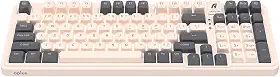 Teclado Gamer Mecanico Aplus Cetus 98 Switches Red Jerrzi, Gasket, Iluminação Branca, Hot Swap, Anti-Ghosting, Macros, compatível com Windows/Mac