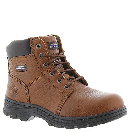 Skechers for Work Men's Workshire Relaxed Fit Work Steel Toe Boot