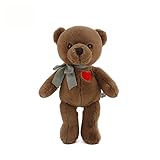 Oso Teddy de Peluche,Marrón Oso de Peluche Bebamour,Juguete Suave para Niños y Decoración del Hogar,El Regalo de Cumpleaños Niños y Niñas