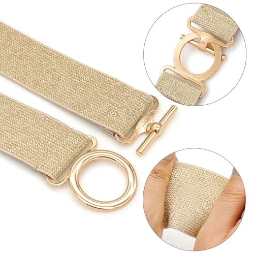 Stretchy Skinny Belts for Women Elastic Waist Belts for Dresses4