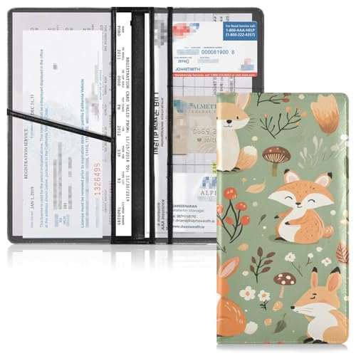 Organizador para Documentos de Cuero Slim miniatura 1