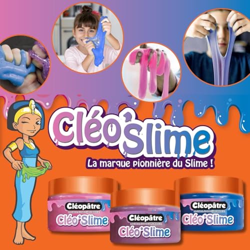 Cléo'Slime Cléopâtre coffret idéal pour animer une activité créative de groupe