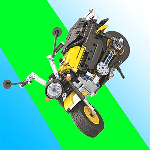 Cadeau de blocs de construction moto créative pour anniversaire d'un garçon