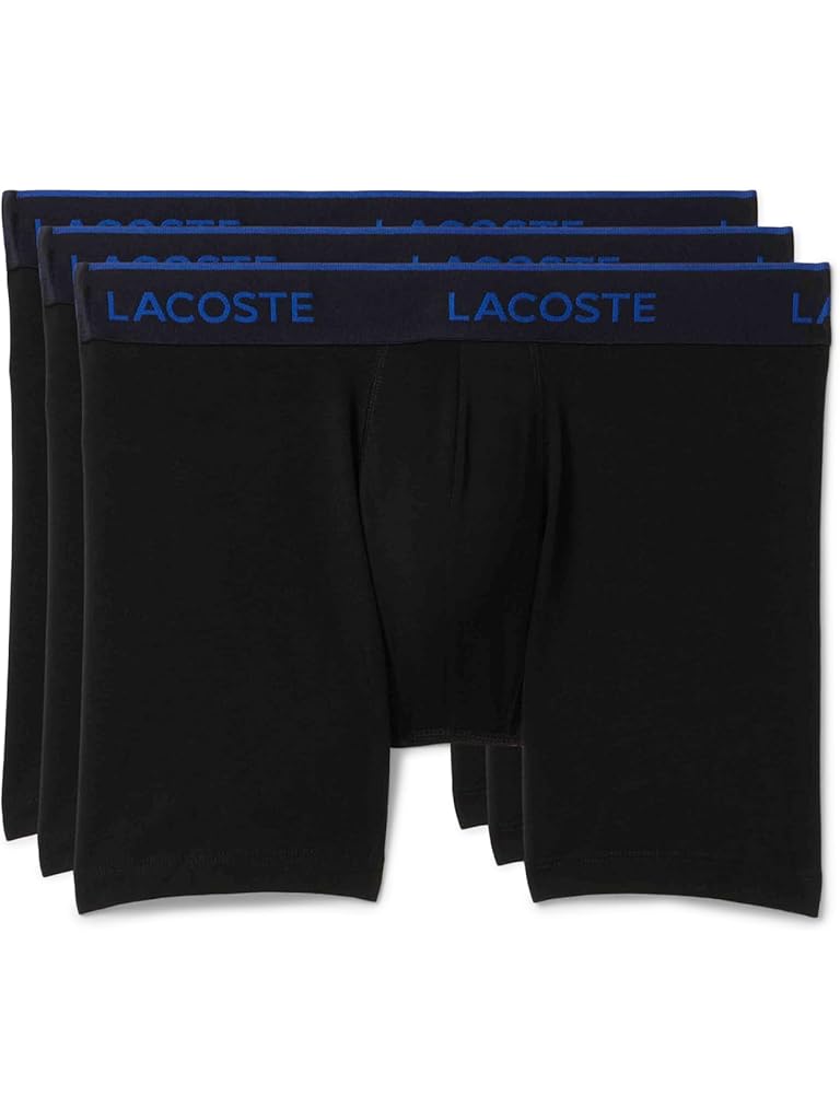 Green Lacoste 3-Pack Boxer Briefs