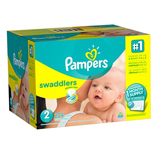 148 pampers swaddlers size 2