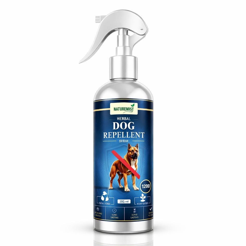 Dog Repellent Spray, Dog Pee & Poop Deterrent for Outdoor Use | Protect Home Gates, Yards, Boundaries & Vehicles from Dog ... - Review, Price and Buying Guide
