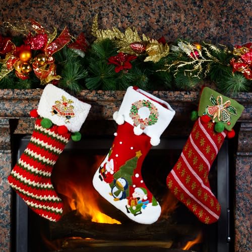 Image of Qenk 12PCS Christmas Pins and Brooches for Women, Christmas Brooch Set