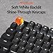 Keychron K8 Wireless Mechanical Keyboard – Silent Red Switch for Quiet Office and Gaming, TKL 87 Keys, Soft White LED Backlight, Bluetooth & USB-C Wired Connectivity, Compatible with Mac and Windows