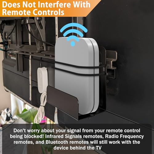 image for woiron Cable Box Mount, Modem Mount, Adjustable Cable Box Wall Mount B