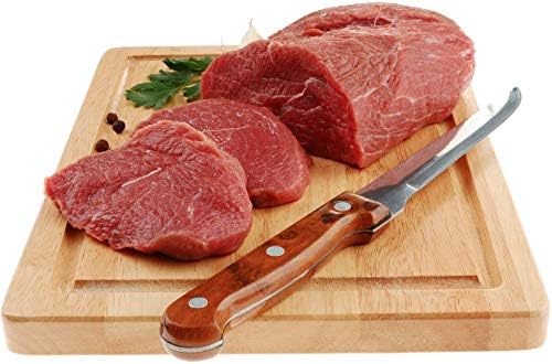Premium Solid Wooden Chopping/Cutting Bread Board for Carving Meat Vegetable Cheese w/ Juice Canal & Crumb Catcher, 2 Sided - Big 40cm x 25cm - 2 Yr Warranty - Ideal Christmas Gift for Dad/Mom/Grandma