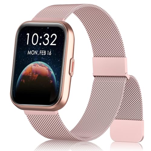 Bracelet Amazfit Bip 5 anti-irritation acier inoxydable solide 22mm Meliya