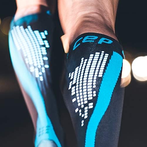 CEP Womens Reflective Compression Calf Sleeves - NightTech