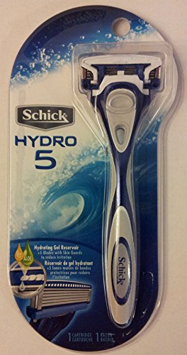 Schick Hydro 5 Razor + 1 Blade Cartridge Refill Hydro5 Shaver Handle 5 Blades Razor