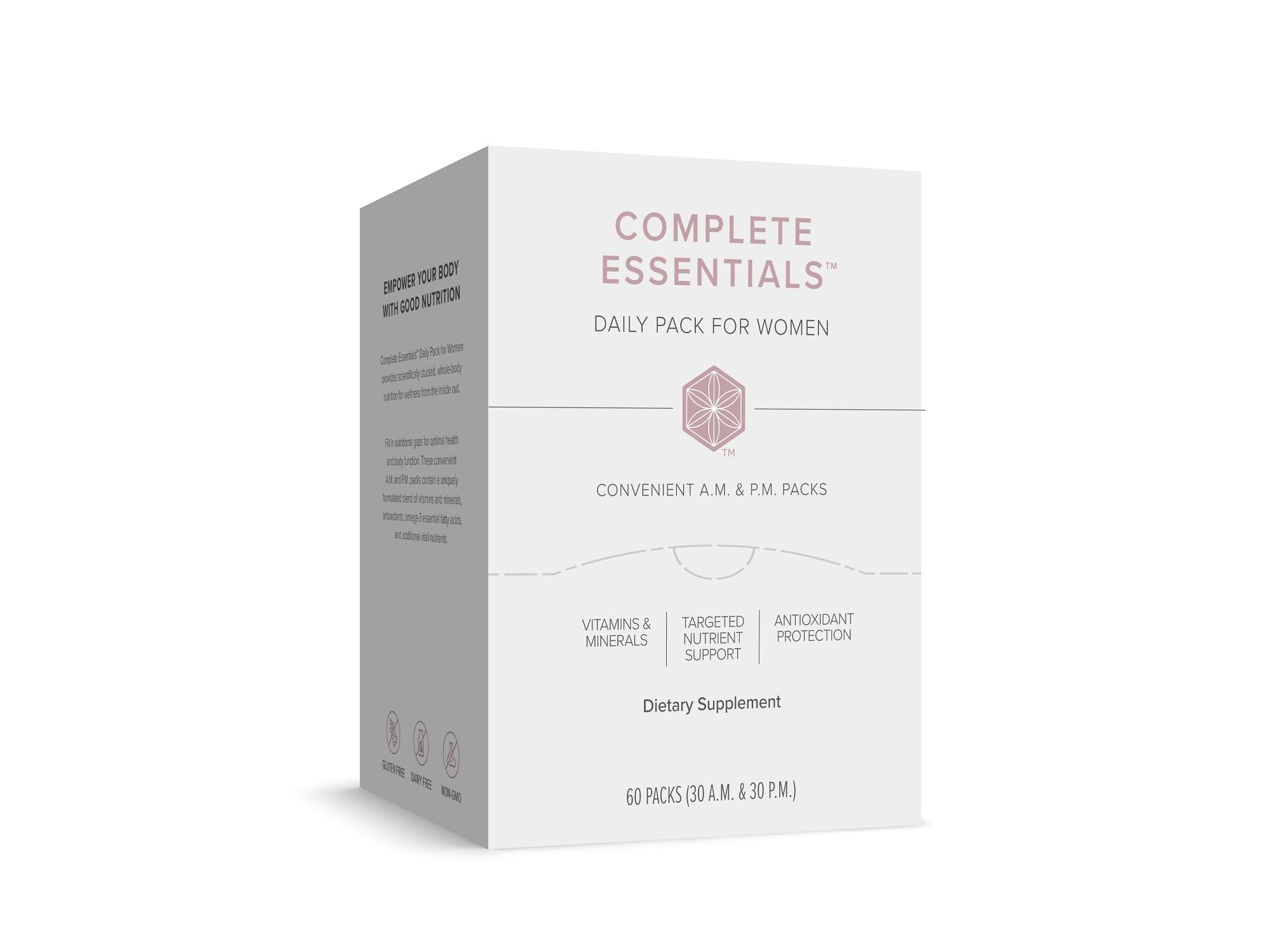 Complete Essentials™ Daily Pack for Women - Balanced Micronutrients for Optimal Women's Health & Performance - Antioxidants to Fight Oxidative Stress - Convenient Individual Packs - 30-Day Supply