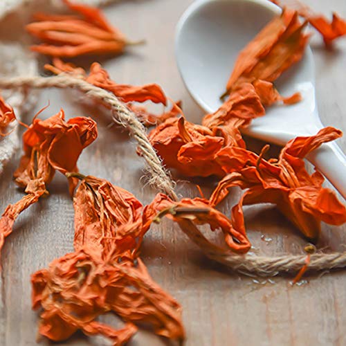 通用 50g-500g Té de Lirio seco Recogiendo a Mano Té de Flores secas Eliminación de Bebidas tóxicas para la Salud (100g) - Imagen 5