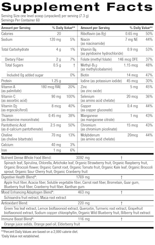 Image of Nature's Sunshine Power Greens - Wholefood Performance Greens (Power Pouch)