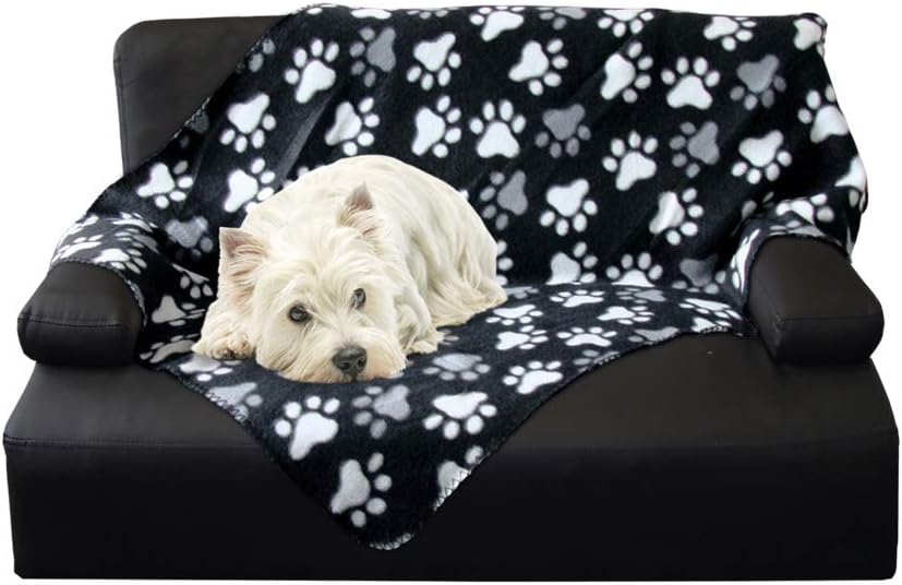 Couverture Pour Chien/chat - Lot De 3 Plaids Polaire 40x60 Cm, Doux, Lavables, Pour Panier, Canapé Ou Voiture