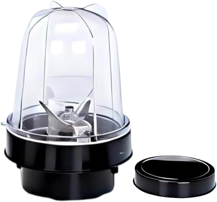 Unbreakable Polycarbonate Bullet Jar, Smoothies Maker Mixi-Grinder (300 ml) Which Comes With 2 Lock & 4 Teeth Coupler