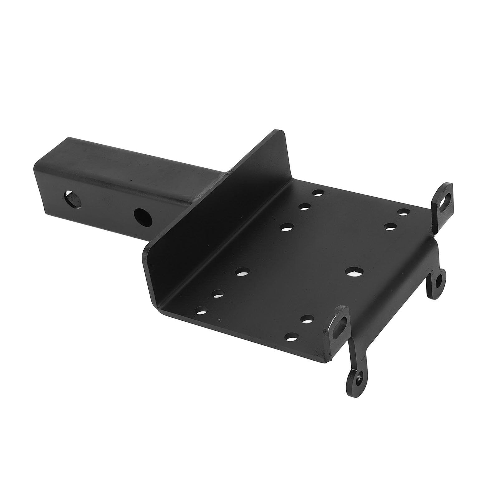 Piastra di montaggio universale per verricello rimorchio, ricevitore 2 pollici, staffa per verricello per impieghi gravosi per ATV, UTV, attrezzature per prato e giardino,