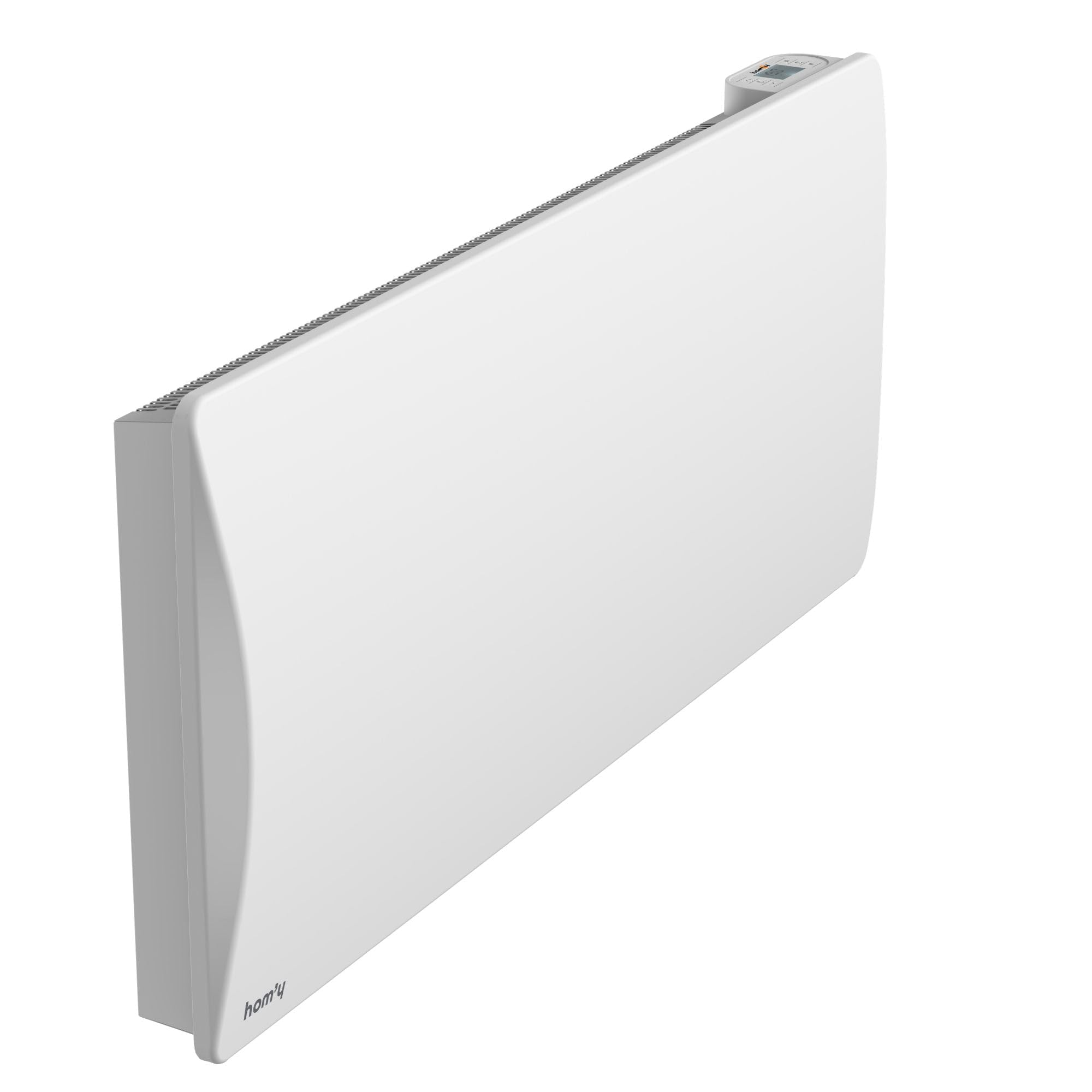 BESTHERM - Radiateur électrique fixe connecté WIFI à inertie sèche fonte 1500W ALOA CONNECT horizontal blanc
