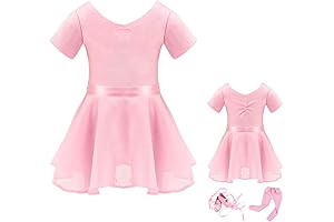 BARWA 18 Inch Doll and Me Matching Outfits: Ballerina Dance Dress Costumes for Unforgettable Moments
