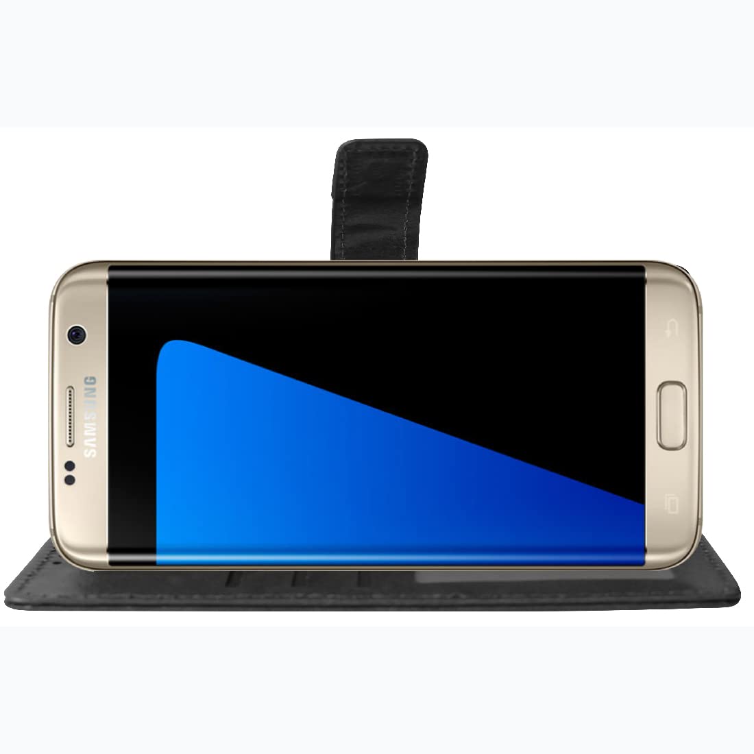 Samsung Galaxy S7 Edge Leather Flip Cover - Protect & Organize -4 Samsung Galaxy S7 Edge Leather Flip Cover - Protect & Organize -4