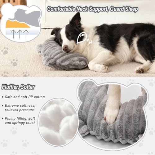 Almohada calmante para mascotas con diseño suave y relajante para el dormitorio 8