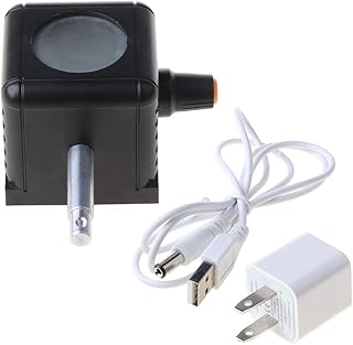 JKPOWER USB White LED Light Lighting Bottom Biological Microscope Lamp Source Adjustable Microscope Lamp Source Black