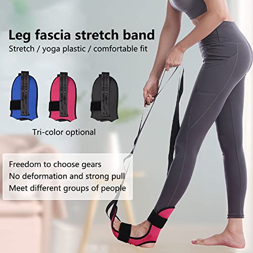 Fourmor Yoga Strap - Leg And Calf Stretcher Strap With Adjustable Loops, Nonelastic Stretch Strap For Physical Therapy, Pilates, Dance And Gymnastics With Carry ，Plantar Fasciitis Relief #TOP2