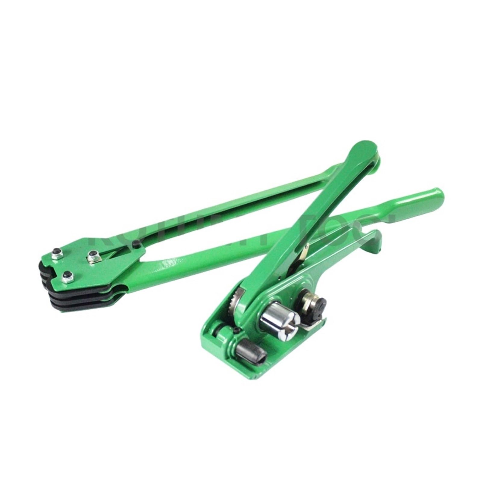 JVDDI Hand Strapping Tools Packing Machine Manual PET PP Plastic Steel Belt Tensioner Carton Portable Baler(Groen)