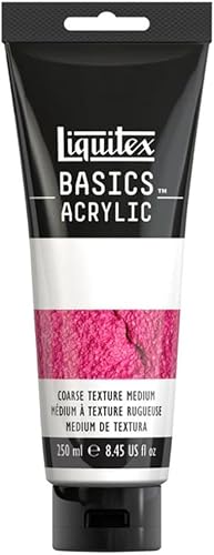 Liquitex BASICS Coarse Texture Gel Medium, 250ml (8.4-oz) Tube