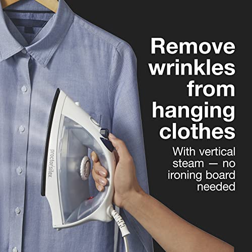 Proctor Silex Steam Iron for Clothes With Adjustable Steam Settings - image 5
