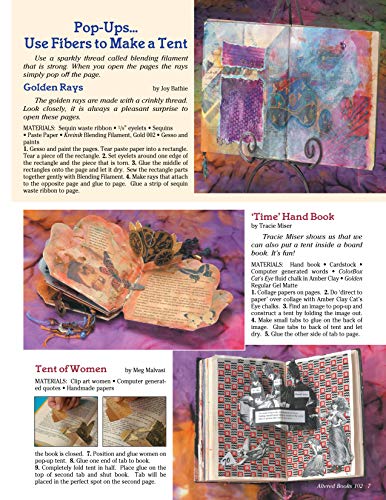 Altered Books 102: Beyond The Basics (Design Originals) Transfer Techniques, Suspensions, Secret Windows, Peek-a-Doors, Found Objects, and More - Image 6