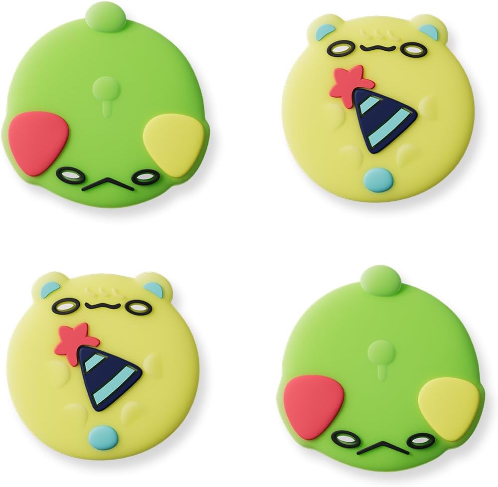 GeekShare Thumb Grips for Switch, Replacement Button Caps Thumb Grip Caps JoyStick Grip Cover Compatible with Nintendo Switch/OLED/Switch Lite, Comfortable & Durable (4PCS)-LAFI Legion