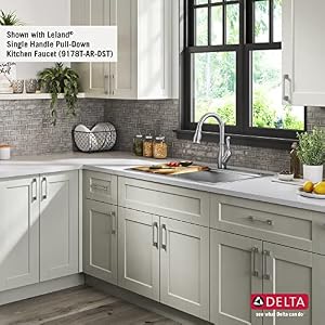 DELTA FAUCET 95A932-33S-SS Lorelai Workstation Kitchen Sink Drop-in Top Mount Stainless Steel Single Bowl with WorkFlow Ledge and Chef’s Kit of 5 Accessories DELTA FAUCET 95A932 33S SS Lorelai Workstation Kitchen Sink Drop in Top Mount Stainless Steel Single Bowl with WorkFlow Ledge and Chefs Kit of 5 Accessories