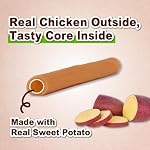 Afreschi Chicken Dog Treats, All Natural, Healthy & Easily Digestible, Grain-Free Puppy Chews, Low-Fat, Human Grade Training & Rewards Dog Snacks, Chicken Sticks with Sweet Potato, 24 oz Pack - Image 3