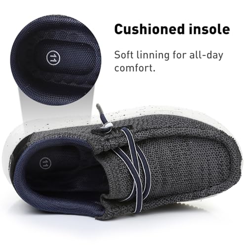 Ahannie Boys Girls Loafers Toddler Kids Slip On Casual Mesh Shoes(Toddler/Little Kid/Big Kid)4