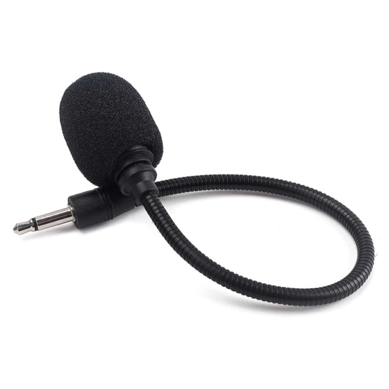 Totority Professional Mini Microphone 3.5mm Mono Plug-in Omnidirectional Condenser for Musical Instrument Stage Use