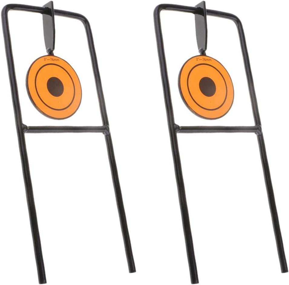 2pcs/Pack Self Resetting Targets for Hunting Training Practice - Interactive Plinking Experience, Compact and - Suitable for Indoor and Outdoor Use