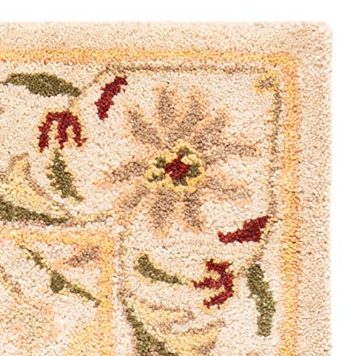 Safavieh Antiquity Collection 2'3" X 12' Ivory At14A Handmade Traditional Oriental Premium Wool Runner Rug #TOP4