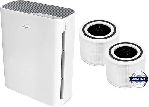 LEVOIT Air Purifiers for Home Large Room, HEPA Filter Cleaner with Washable Filter & Core 300 Air Purifier Replacement Filter, 3-In-1 Filter, Efficiency Activated Carbon, Core300