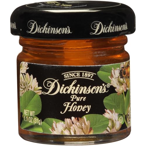 Dickinson's Pure Honey, 1.1 Ounce, 72 Count (Pack of 1)