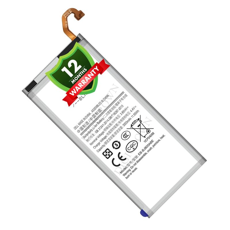 Image of Original EB-BJ800ABE Battery Compatible for Samsung Galaxy On6 | A6 (2018) | J6 (2018) - (3000mAh) - 1 Year Warranty DF7