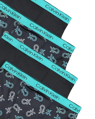 Image of Calvin Klein Kids Boys' Performance Boxer Brief Underwear 4-Pack