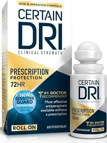Certain Dri Prescription Strength Clinical Antiperspirant Roll-On, 1.2 oz