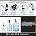 LECIEL Automatic Drinking Water Pump Dispenser for 5 Gallon Bottles - USB Charging, Portable (Black)