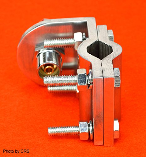 Workman BRV1 Double Groove Cb Radio Antenna Mount W/ So239 Stud Brv1 thumb #2