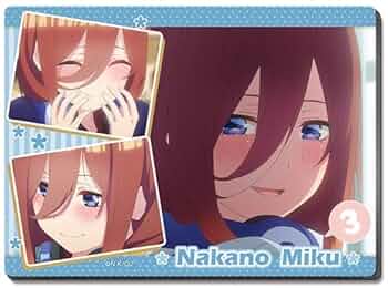 プレイマット マウスパッド 五等分の花嫁 中野五月 3枚セット