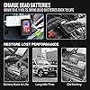 1.75-Amp Car Battery Charger, 6V and 12V Smart Fully Automatic Battery Charger Maintainer, Trickle Charger, Battery Desulfator for Car, Lawn Mower, Motorcycle, Boat, Marine Lead Acid Batteries - Image 4